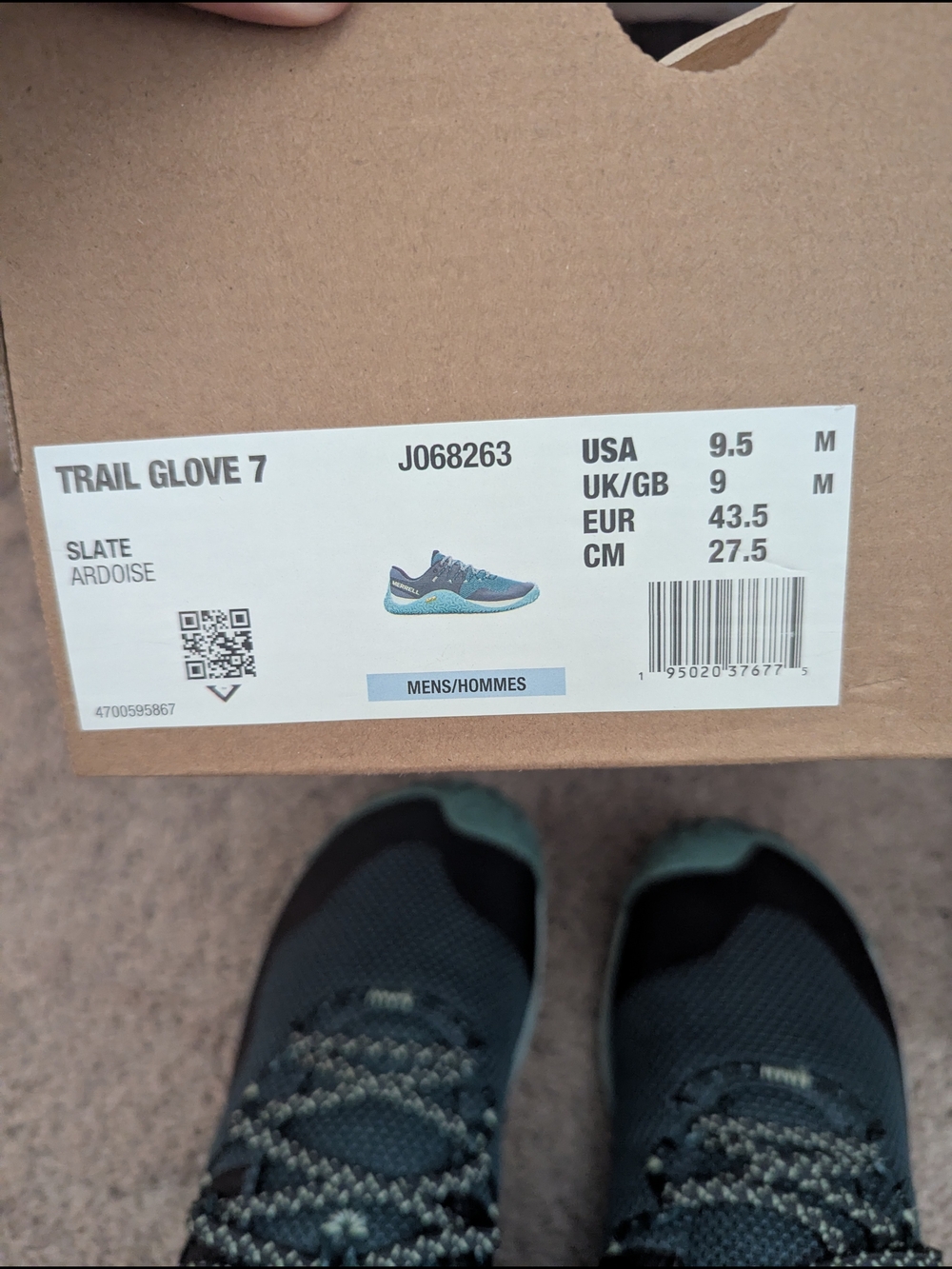 Merrell Trail Glove 7 Athletic Shoes